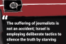 JOINT LETTER: End the forced starvation and targeted killings of journalists in Gaza